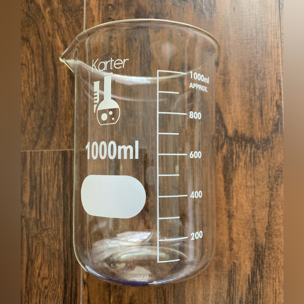 Karter Sceintific 1000ml laboratory beaker